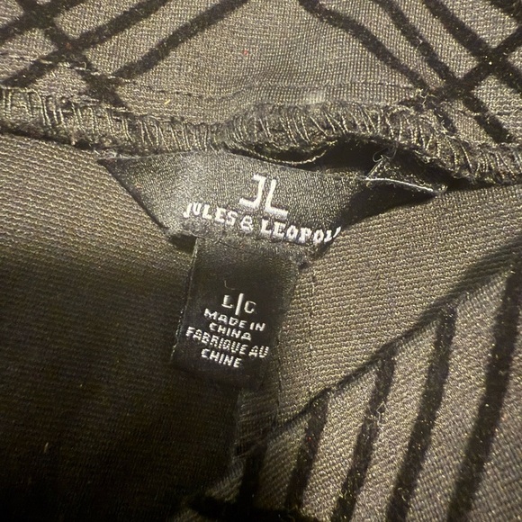 Jules & Leopold Black and Gray Slim Fit Blazer and Pant Set - Picture 10 of 12